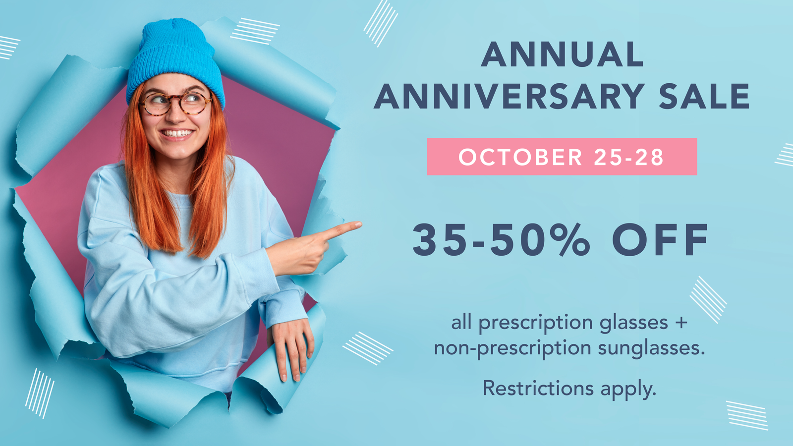 Annual Anniversary Sale