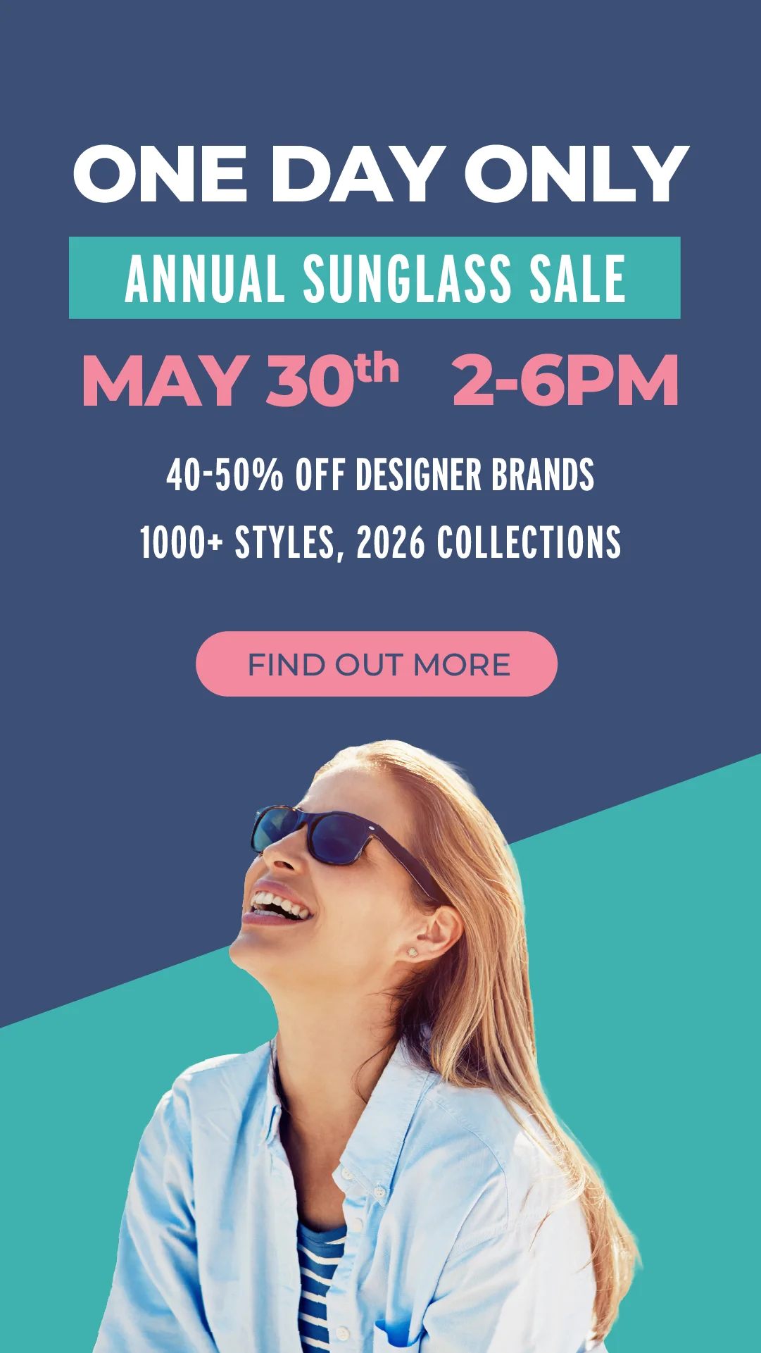 The Hollyburn Eye Clinic Annual Sunglass Sale