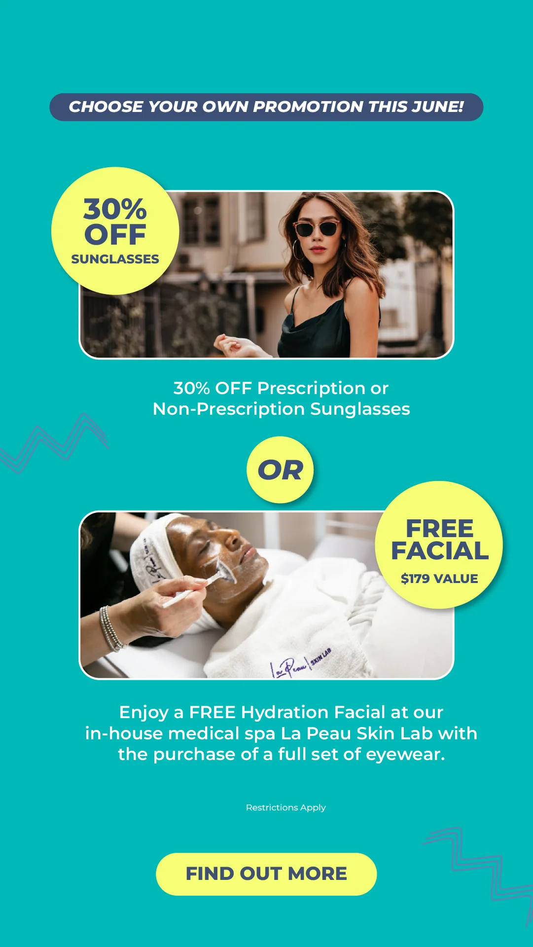June Eyewear Promotion in North Vancouver