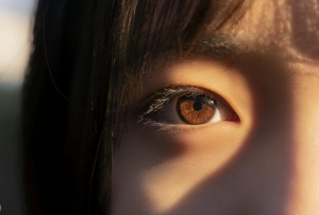Close-up of a human eye illustrating the importance of vision and eye health